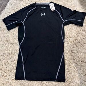 Under Armour Black Athletic Compression T-Shirt